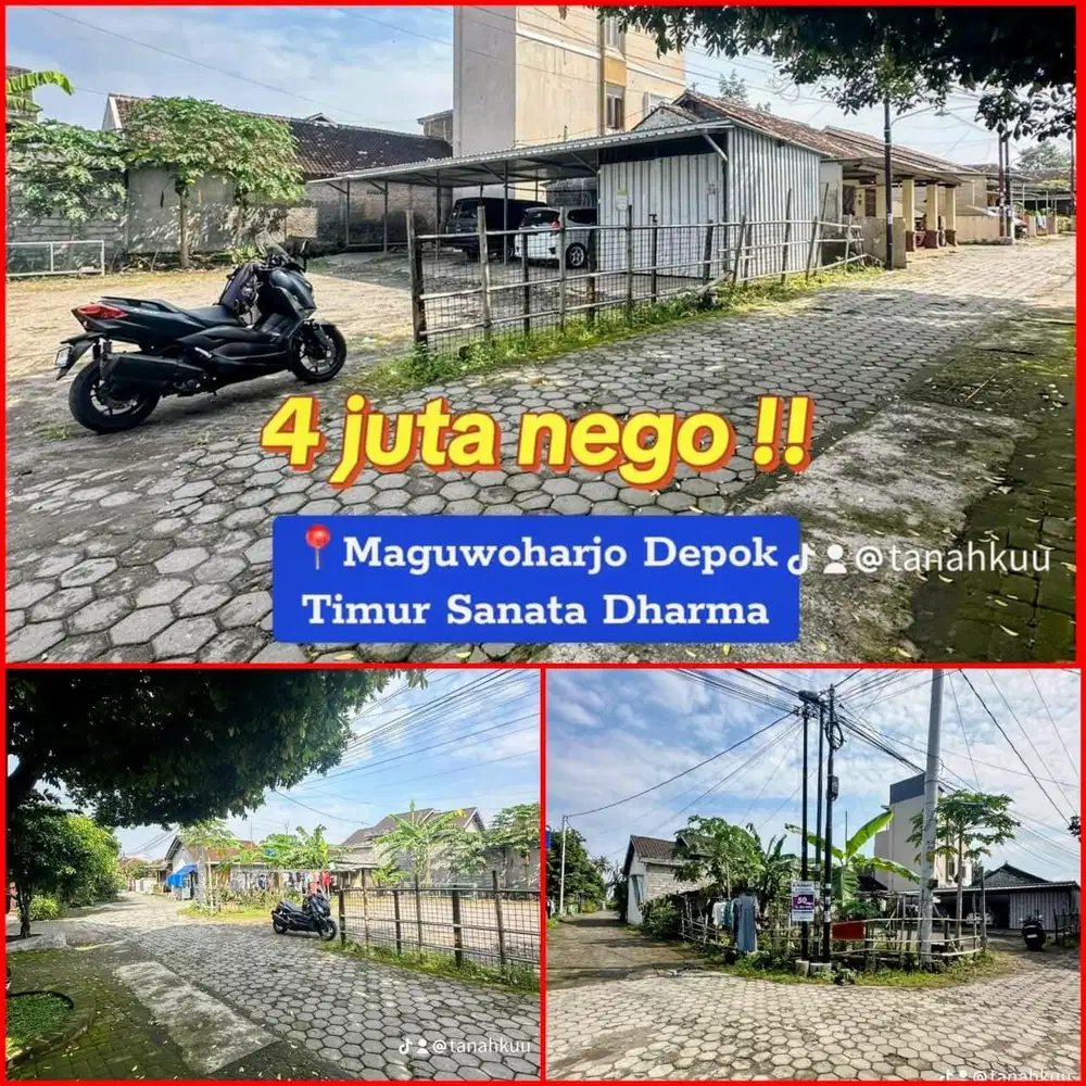 Tanah strategis maguwoharjo cocok untuk hunian