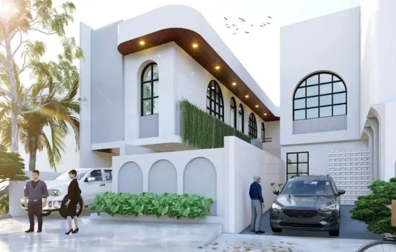 BRAND NEW villa LUX MODERN MEDITERANNEAN 2 storey furnished  munggu