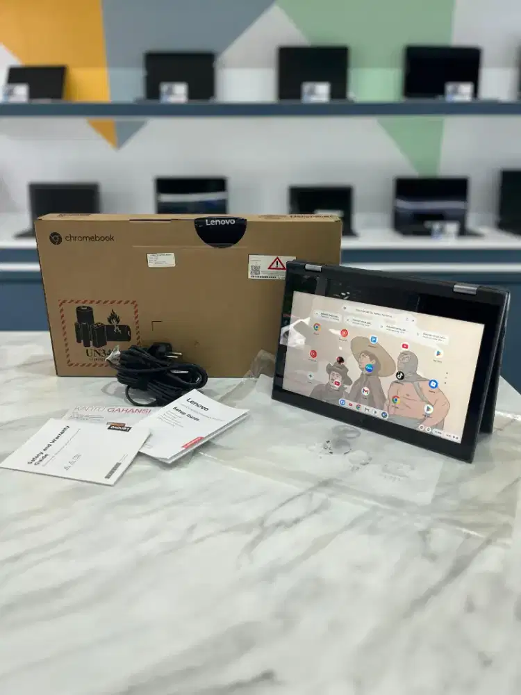 (L37)Laptop Coding Lenovo Nseries 4GB SSD 12 cocok untuk mahasiswa