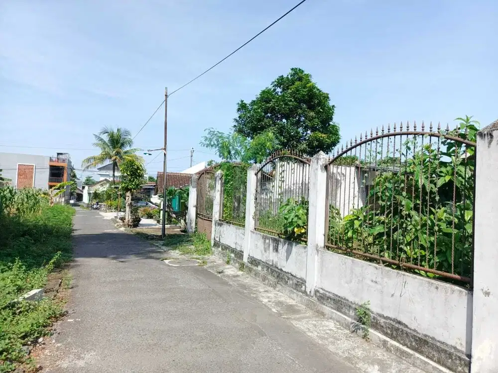 Tanah pekarangan strategis jln damaj jln kaliurang KM 8