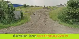 disewakan raya bringkang nol jalan raya, lahan kosong sudah urug