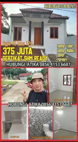 Runah cantik mangunsari SHM ready