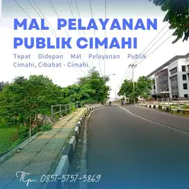 Dijual Murah Tanah Tepat Didepan Mal Pelayanan Publik Cimahi