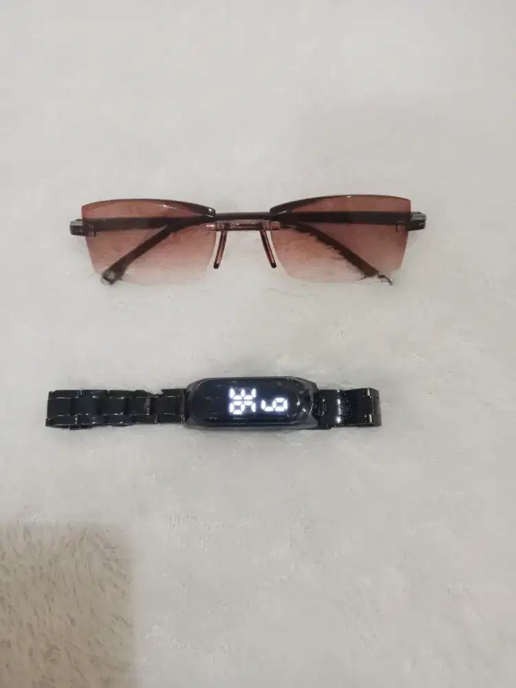 jam tangan + kacamata fashionfashion 150 pas lokasi bogor cilebut