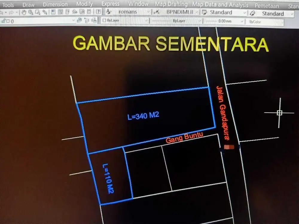 BUC TANAH PERUMAHAN DI DENPASAR TIMUR