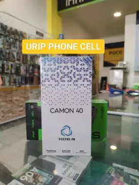 TECNO CAMON 40 8/256 promo+bonus cash & credit garansi Resmi