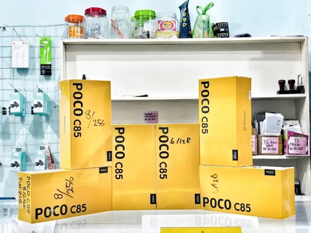 POCO C85 8/256 NEW BARU SEGEL TERMURAH