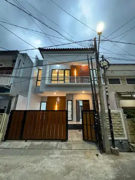 RUMAH BARU INDENT 3 UNIT!! Di Bintara Loka Indah Dekat Pondok Kopi