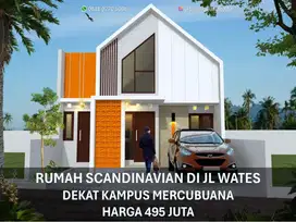 Rumah dekat RS PKU Gamping di Jl Wates KM 9 Proses Bangun