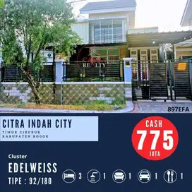 897.Real Estate Bagus Murah 92/180 Citra Indah City
