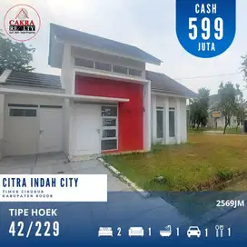 Rumah Luas Murah 42/229 Citra Indah City Timur Cibubur