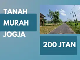 Margoagung Seyegan, Tanah SHM Jogja Dijual 200 Jtan