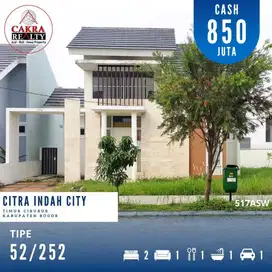 Rumah Hoek Premium 52/252 Citra Indah City Timur Cibubur