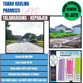 Tanah kavling pribadi Lokasi strategis kepanjen