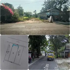 tanah pinggir jalan raya griya taman asri sangat strategis