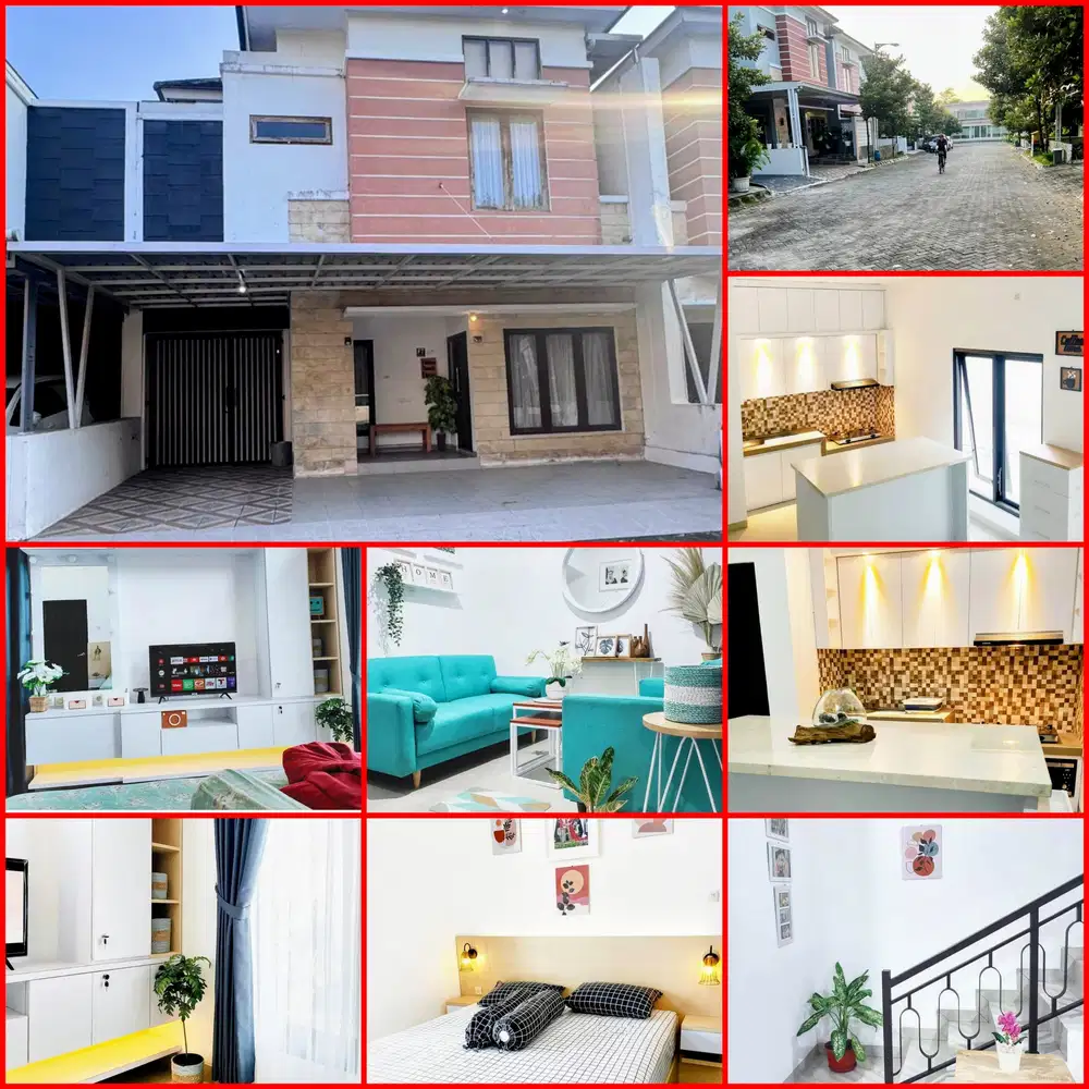 Rumah dalam perumahan purwomartani sangat nyaman