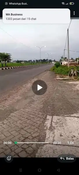 jual l murah  tanah d mjoagung bagus  pabrik ,gudang dll