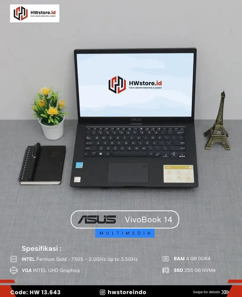 Asus vivobook 14 - A1400EA