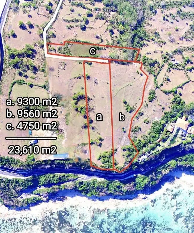 tanah tebing Pandawa ungasan