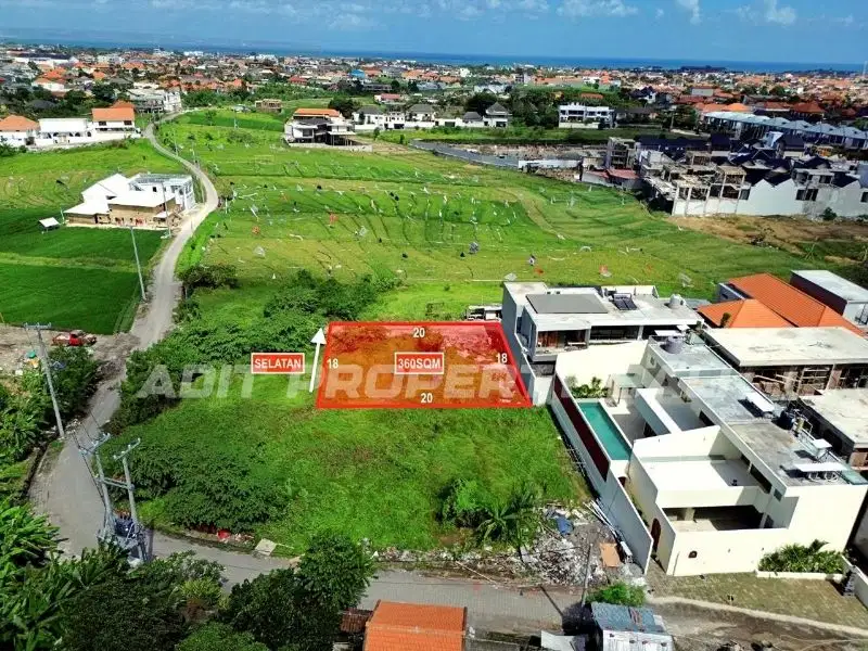 Tanah Pantai Batubolong Canggu Kuta Utara Bali