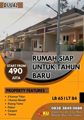 Rumah Siap Huni di Pusat Kota Ungaran Sisa 2 Unit Kamila Residence