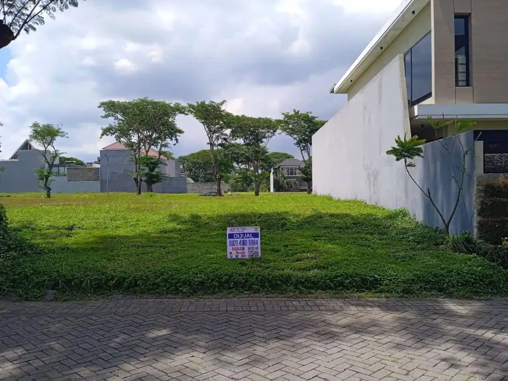 Exclusive Listing Kavling siap Bangun Somerset Citraland hadap selatan