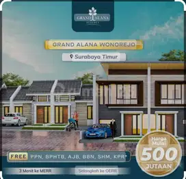 500 JUTAAN SAJA RUMAH ON PROGRESS WONOREJO DEKAT IPH MERR STIKOM