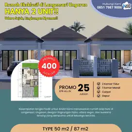 Obral Rumah Cantik di Ungaran Cuma 300 Meter dari Jalan Raya Nasional