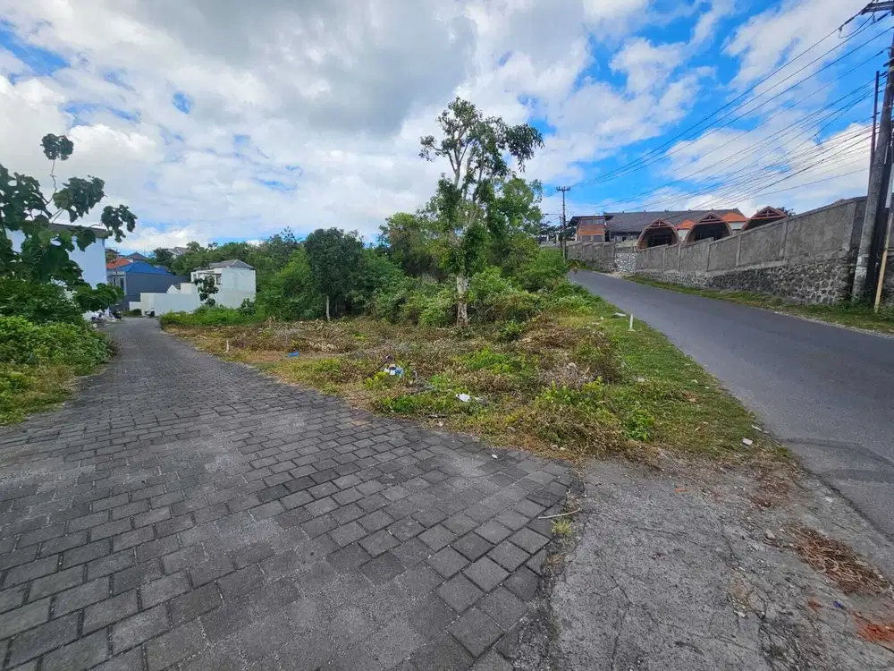 dijual tanah komersil lingkungan villa lokasi goa gong