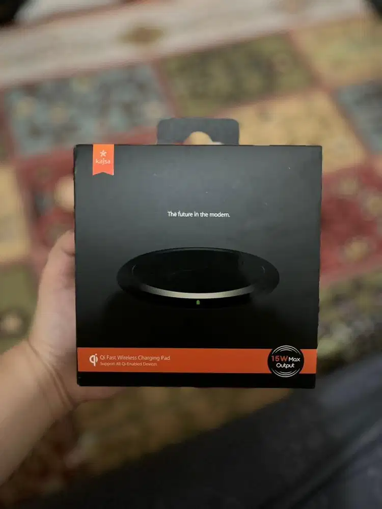 KAJSA W6 FAST WIRELESS CHARGING PAD ORIGINAL IBOX