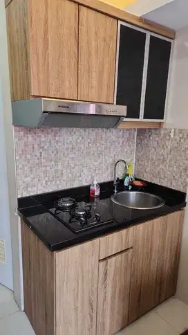DISEWAKAN GREEN PRAMUKA CITY APARTEMEN 2BR FURNISHED PENELOPE MALL IPL