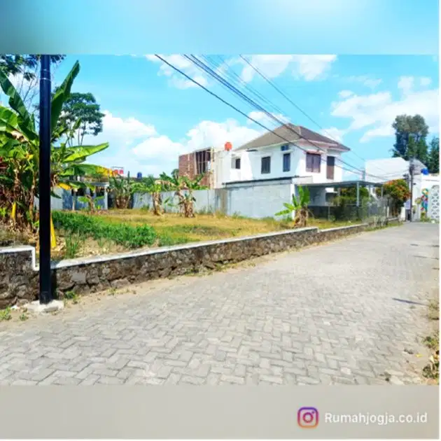 tanah istimewa 100m dari kampus Uii cocok kost ekslusif murah