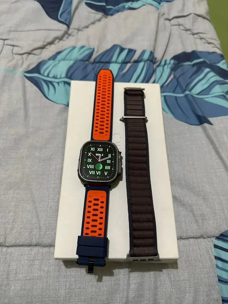 apple watch ultra 2. 49mm titanium indigo