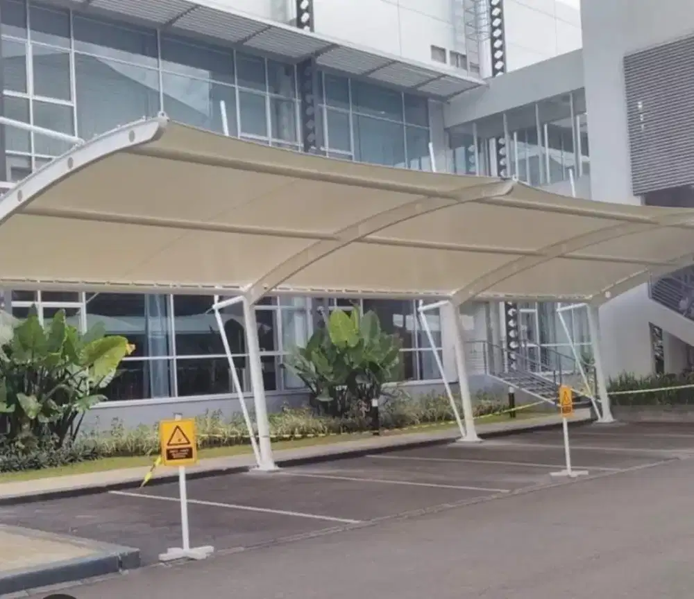 Spesialis Atap Canopy Membran Desain Modern+Bergaransii