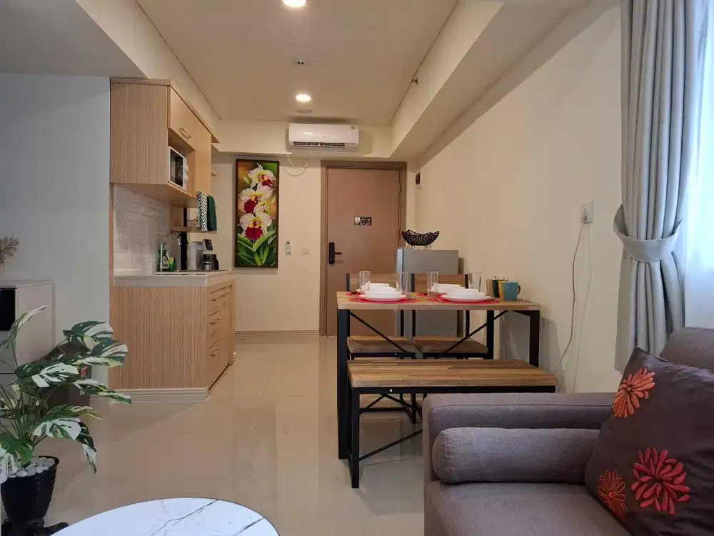 Disewakan Apartemen Meikarta Lippo Cikarang, 2BR Hanya 47 Juta/Tahun!