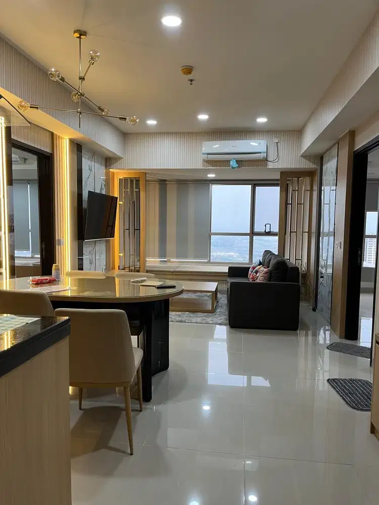 Disewakan Apartemen Orange County Lippo Cikarang, 3BR Furnished 195jt