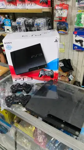 PS3 SLIM SERI 25, 500GB LENGKAP SUDH FULL GAME