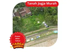 Jual Tanah Jogja Cocok Villa, View Alam Pegunungan Menoreh