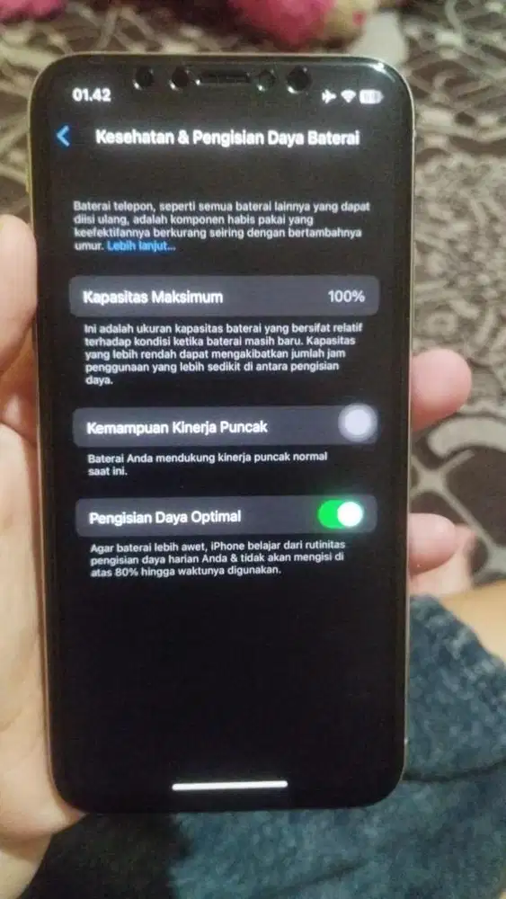 JUAL IPHONE X 256GB