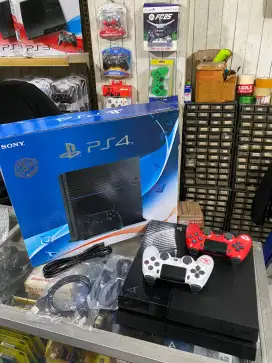 PS4 FAT ORIGINAL OFW HDD 500GB LENGKAP