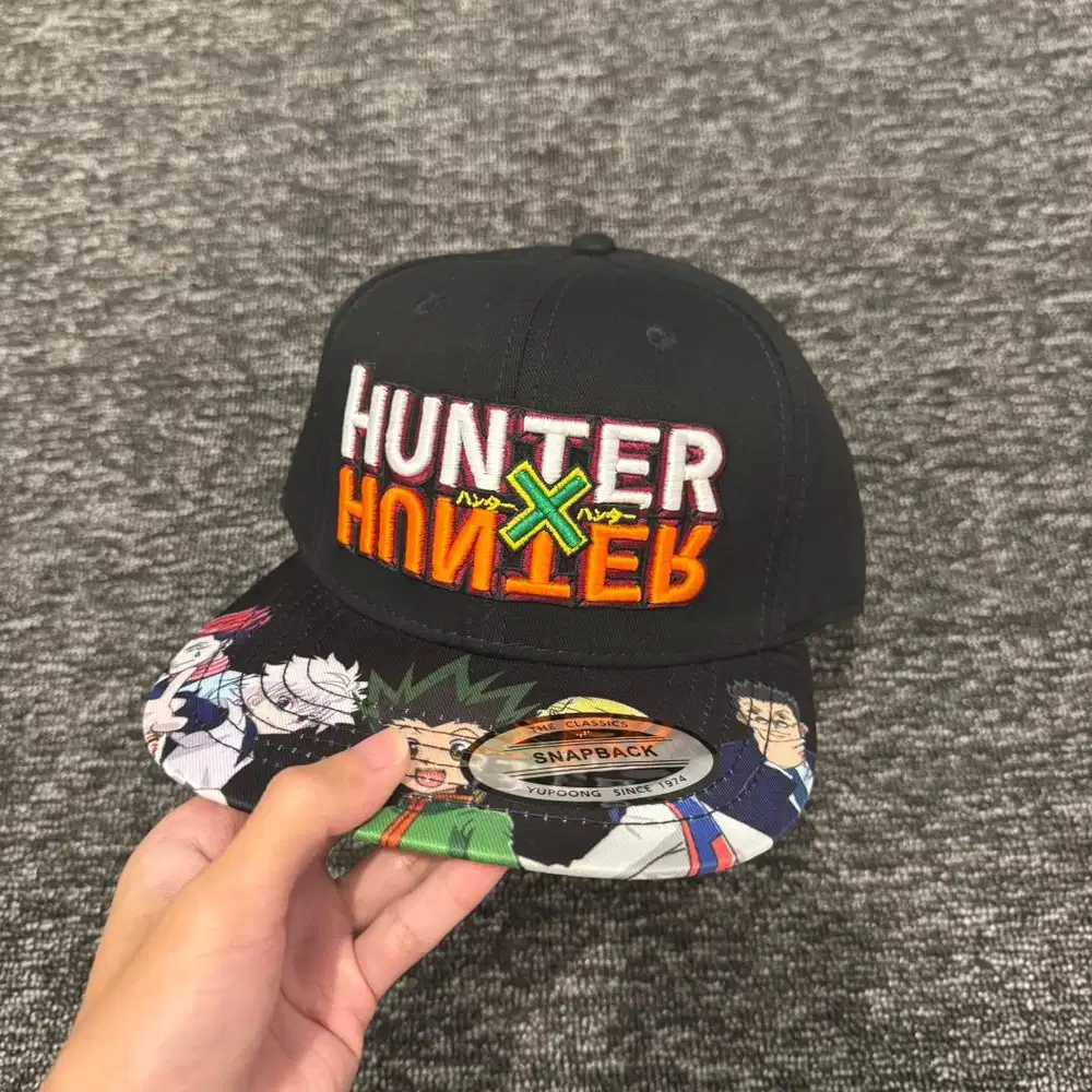 Topi Snapback Hunter × Hunter Import