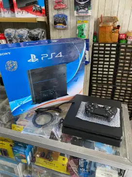 PS4 SLIM SERI 20 ORIGINAL OFW HDD 500GB, LENGKAP