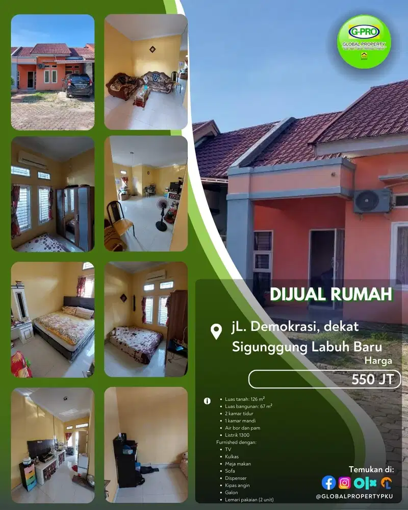 Dijual Rumah Daerah Sigunggung Siap Huni 500an!
