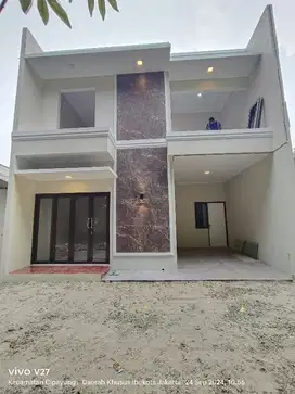 Rumah baru bisa kpr jakarta 3kt 2km. dp fleksibel