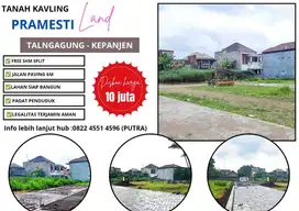 Tanah kavling letak strategis
