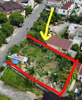 Tanah Pinggir Jalan dekat Bakso Sony KM6 KOTA pALEMBANG