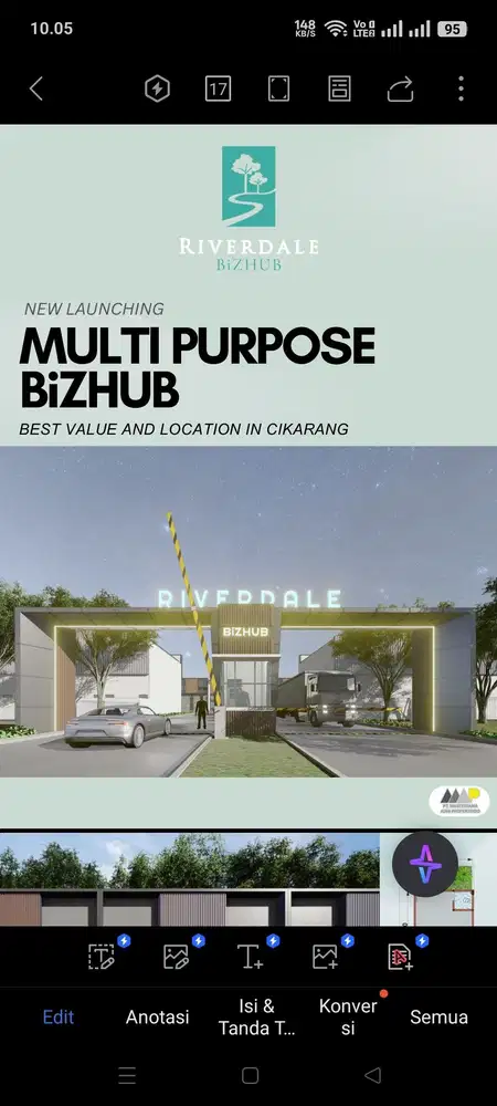 Ruko multiguna lokasi strategis di Riverdale Cikarang
