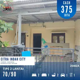 Rumah 2 Lantai Murah 70/90 Citra Indah City Timur Cibubur