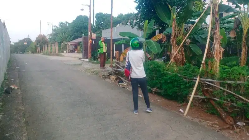 Tanah darat 499 meter SHM masuk mobil posisi hook siap bangun