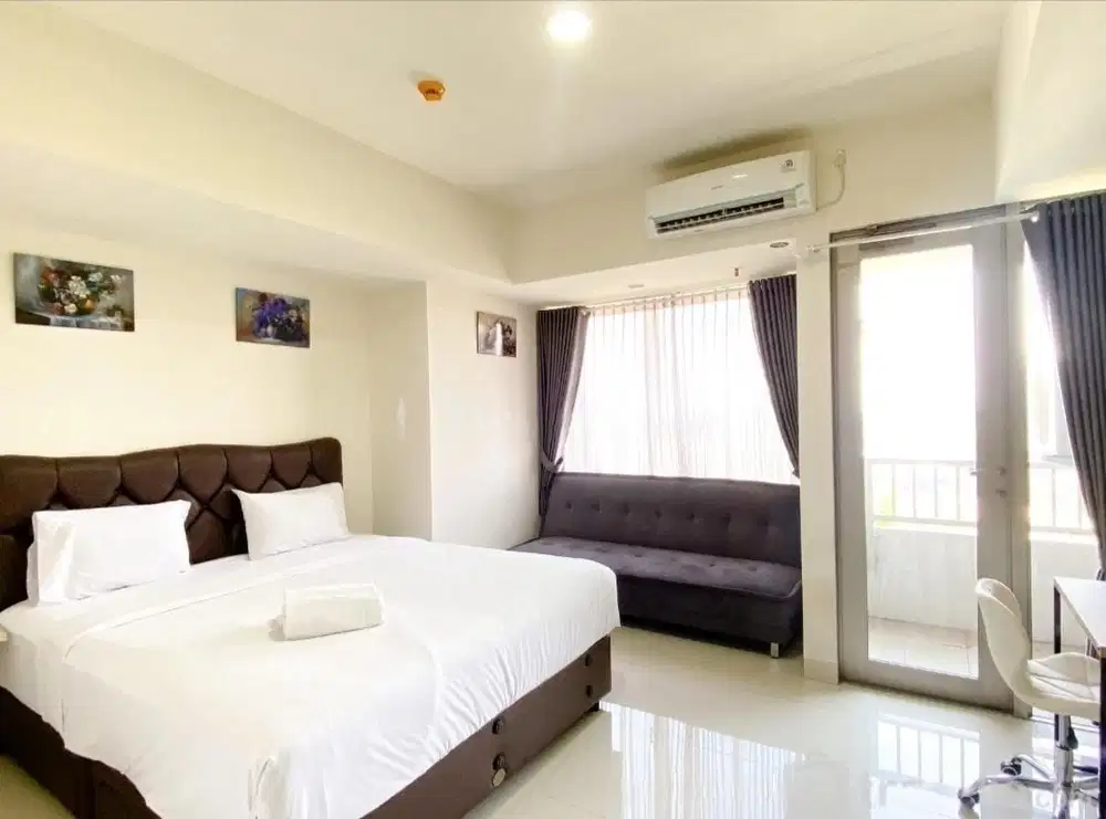 Apartemen Studio, Furnished, Orange County Cikarang, 70 Juta/Tahun!